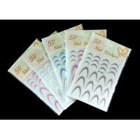 Н09418 Наклейки для нігтів "Френч"