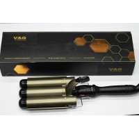 миниатюра для товара: П02622 П02622 Плойка V&G PRO V-693L (потрійна хвиля)