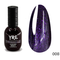Гель-лак YRE  Luxury Efect 15мл. №008