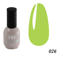 Гель-лак YRE 15мол Luxury Pastel №026