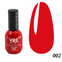 Гель-лак YRE 15мол Luxury Red №002