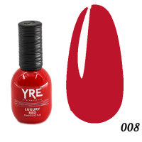 Гель-лак YRE 15мол Luxury Red №008