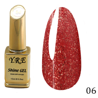 Г04152 Гель-лак YRE 15мл "Shine Gel" №06 