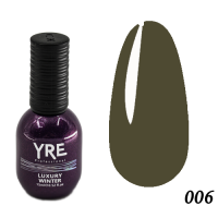 Гель-лак YRE 15мол Luxury Winter №006