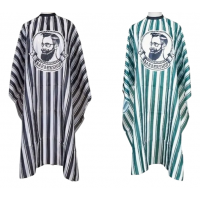 П18169 Пеньюар Barber FRESH (блакитний, зелений, смуги) 120*110см.