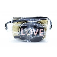 миниатюра для товара: К24168 Косметичка 3в1 "LOVE" 