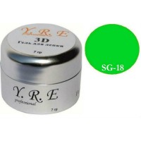 Г04020 Гель для ліплення 3D YRE салатовий