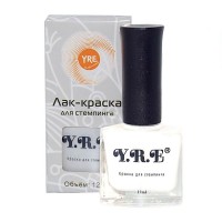 Л04066 Лак-фарба для стемпінгу 12мл.біла