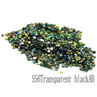 К09400 Камені-стрази Сваровськи (SS6Transparent blackAB) 1440шт.