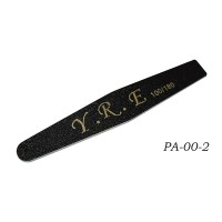 П19025 Пилочка для нігтів YRE чорна 100/180 грит