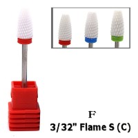 миниатюра для товара: Н15048 Насадка для фрезера кераміка F 3/32 Flame S (червона) NFK-05