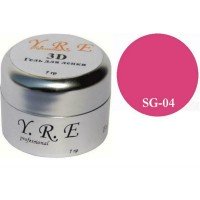 Г04020 Гель для ліплення 3D YRE рожевий