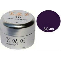Г04020 Гель для ліплення 3D YRE бузковий