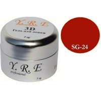 Г04020 Гель для ліплення 3D YRE яскраво-червоний