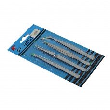 П21135 Набір пінцетів для нарощування вій 4шт. Tweezer Set 