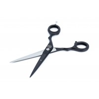 Перукарські ножиці для стрижки SaMi чорні SF/6