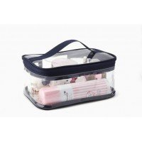 К24243 Косметичка прозора велика 25*14*8см.
