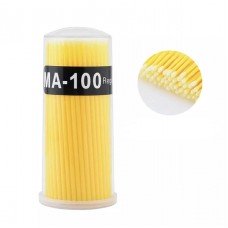 П17038 Мікробраш для зняття вій (100шт.) туба